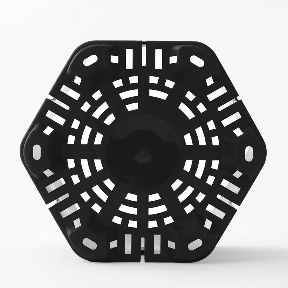 Amazon.co.jp: HEXA POT ヘキサポット 植木鉢 プラ鉢 六角形プラ鉢 (5
